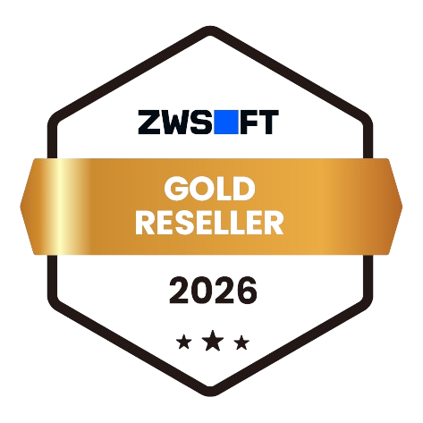 ZWSOFT Gold Reseller 2026